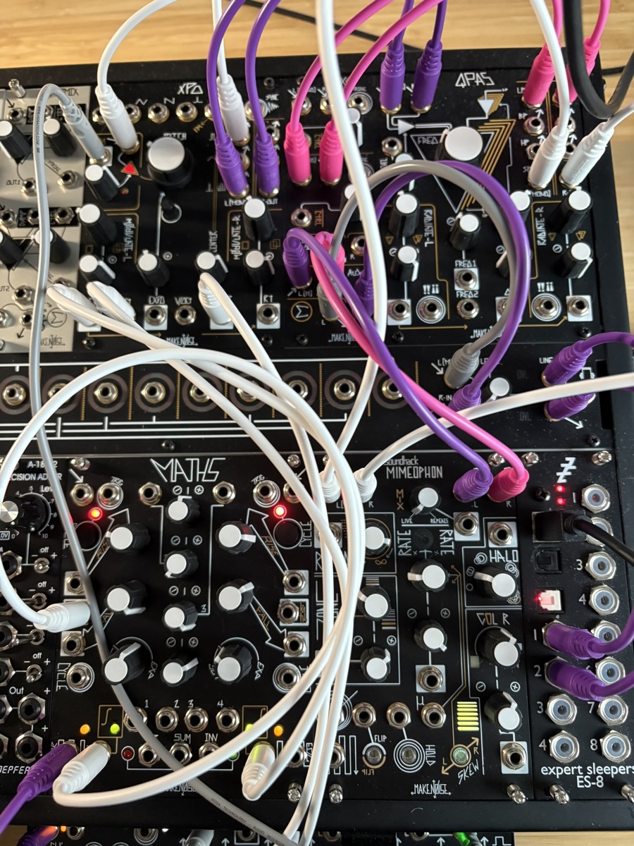 XPO, QPAS, Maths, Mimeophon, ES-8