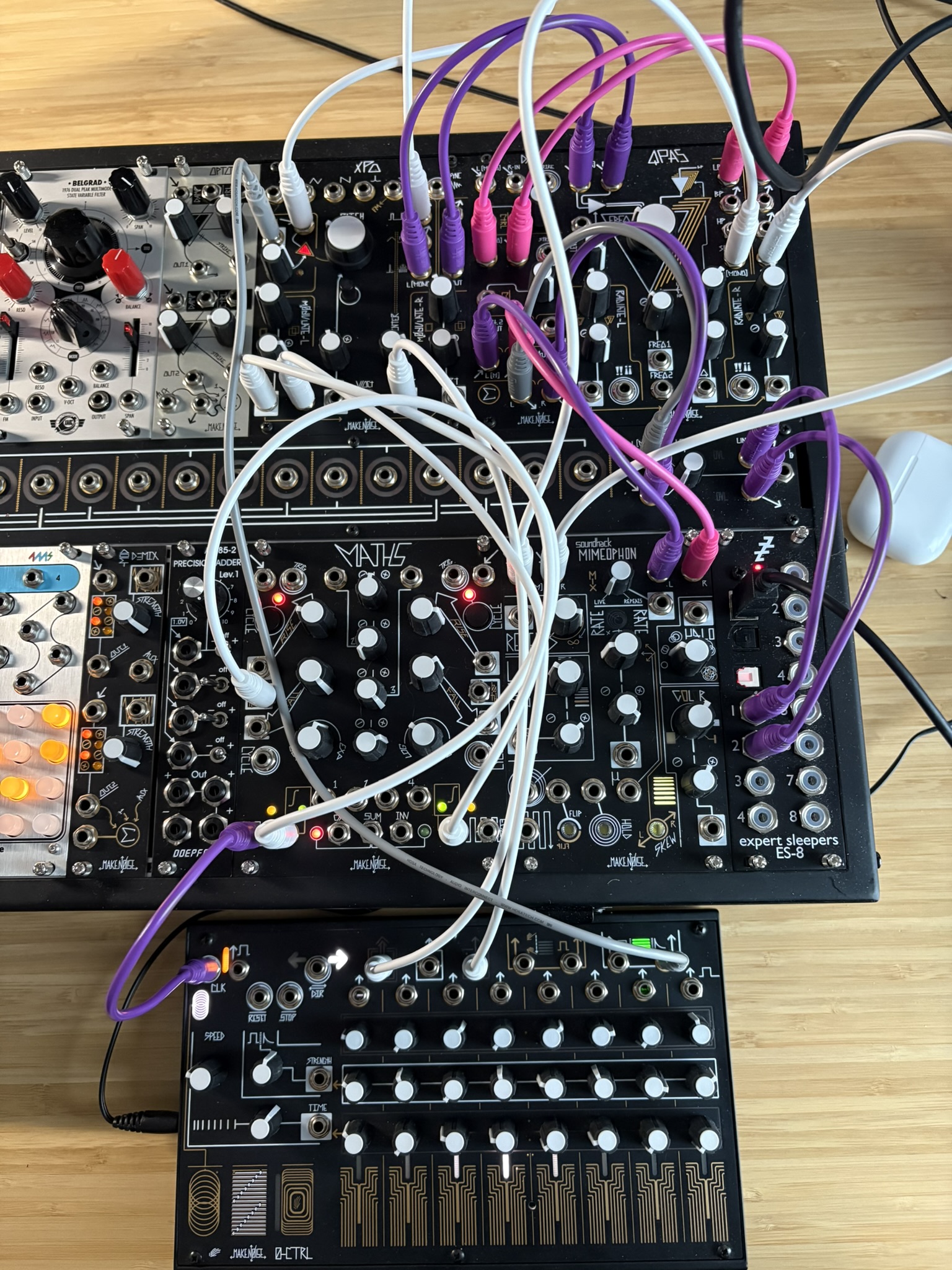 Alternate patching with similar sound